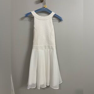 White Dress with Bow in the Back